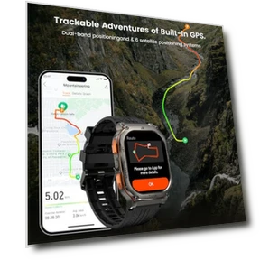 Ультра-умные часы с GPS — Умные часы, KOSPET