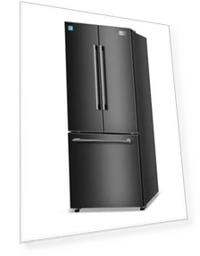 Французский холодильник с нижней морозильной камерой — Холодильники, BLACK+DECKER