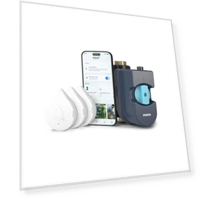 Smart Water Shutoff with Detectors — Water Leak Detection Systems, Moen