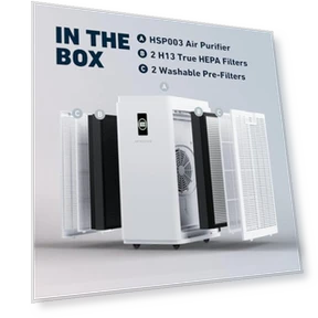 True HEPA Air Purifier — Угольные очистители, HATHASPACE