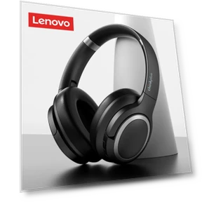 Игровая гарнитура с ANC и шумоподавлением — Полноразмерные наушники, Lenovo