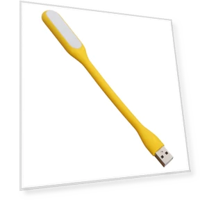 Portable USB LED Reading Light with Flexible Arm — Reading Lights, Other