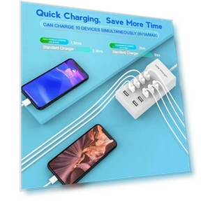Зарядная станция с 10 портами USB — Зарядные станции