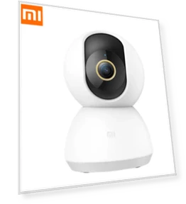 360° Home Security Camera 2K — Dome Surveillance Cameras, Mi