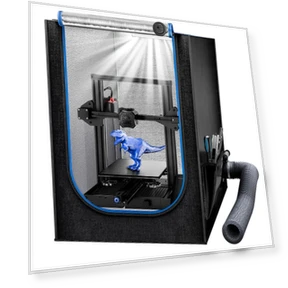 3D Printer Enclosure with Ventilation Kit — Интерфейсы и драйверы для 3D принтеров, Yoopai