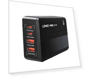 4-портовое USB PD зарядное устройство — Зарядные устройства, LDNIO