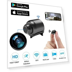 Compact 1080P HD WIFI Camera — Smart Home Security