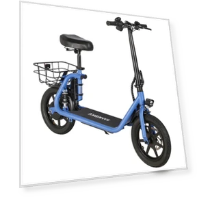 Foldable Electric Scooter with Seat — Electric Self-Balancing Scooters, SAMEBIKE