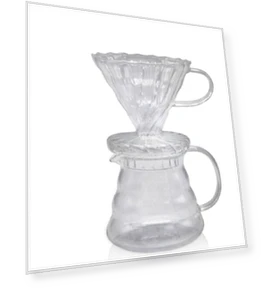 Heat-resistant Hand-brewed Coffee Glass Pot — Coffee Makers