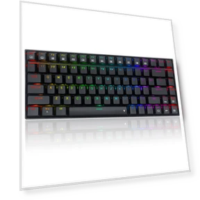 Механическая игровая клавиатура с RGB подсветкой — Игровые клавиатуры, Redragon