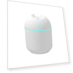 Mini USB Air Humidifier with LED Light — Air Moisturizers