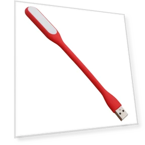 Портативная USB LED лампа для чтения с гибким кронштейном — Книжные лампы