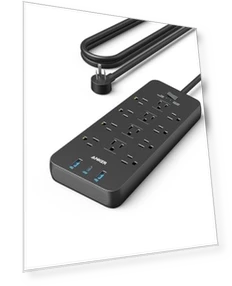 Surge Protector Power Strip — Power Solutions & Surge Protection, Anker