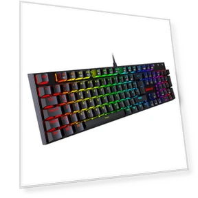 Механическая клавиатура с RGB подсветкой — Игровые клавиатуры, Redragon