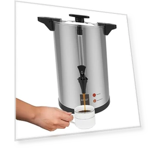 Commercial Grade Stainless Steel Coffee Urn — Urns, Valgus