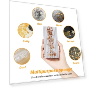 Damp Clean Duster Sponge — Sponges, YFUIF