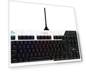 Игровая механическая клавиатура — Игровые клавиатуры, Logitech