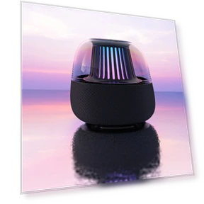 Беспроводная Bluetooth колонка с RGB подсветкой — Портативные колонки и док-станции, Allway