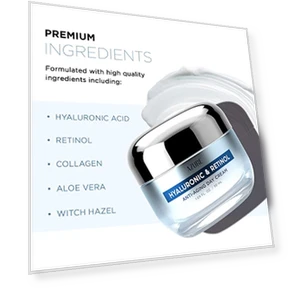 Hyaluronic & Retinol Face Moisturizer — Beauty & Personal Care, Azure