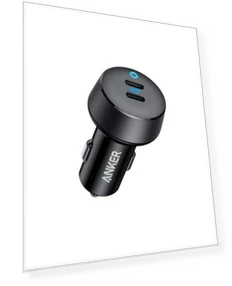 USB C Car Charger, 40W 2-Port PowerIQ 3.0 Type C Adapter — Charging Solutions, Anker