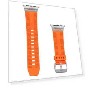 Trailblazer Woven Texture Silicone Watch Band — Watch Accessories