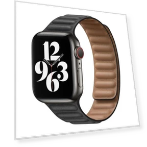 Two Color Silicone Magnetic Watch Band — Watch Accessories, xDfind