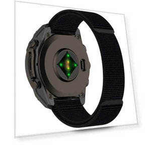 Nylon Hook and Loop Fastener Watch Band — Watch Straps & Bands, Garmin