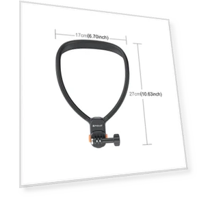 Lazy Neck Bracket Magnetic Quick Release POV View Mount — Chest Camera Mounts, PULUZ