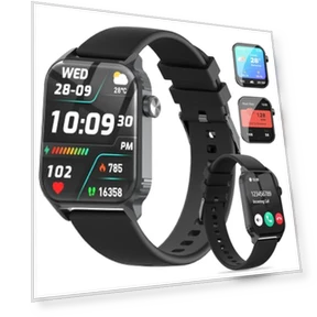 1.83" HD Smartwatch with 120 Sports Modes — Smartwatches, TRAUSI