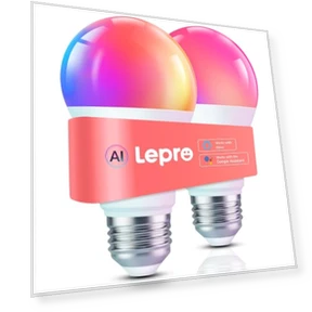 AI Smart Light Bulbs — LED, Lepro