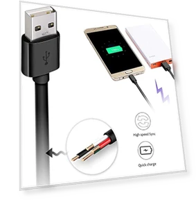 Кабель Micro USB, 2 штуки, длинный — Зарядные устройства, DEEGO