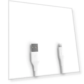 USB-A to Lightning Зарядный кабель — Lightning, Amazon Basics