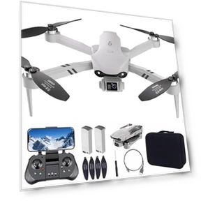 4K UHD GPS RC Drone with Brushless Motor — Drones, CANKETEC