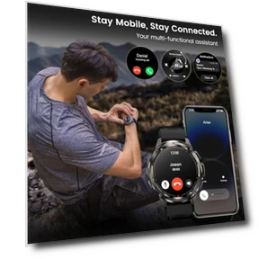 GPS Smart Watch — Smartwatches, AMAZTIM
