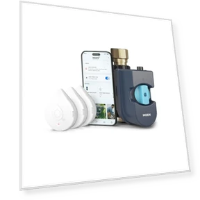 Smart Water Shutoff with Detectors — Water Leak Detection Systems, Moen