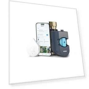 Smart Water Shutoff with Smart Water Detector — Water Leak Detection Systems, Moen