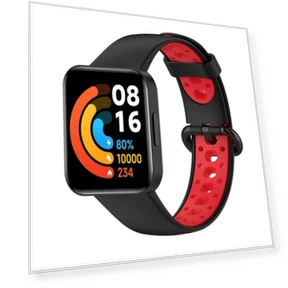 Two-Color Mixed Silicone Watch Band — Girls' Watch Straps, Xiaomi