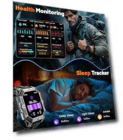 Military Smart Watch — Smartwatches, LIGE