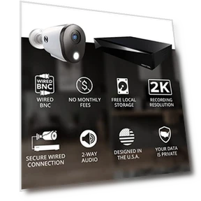 2-Way Audio 12 Channel DVR Video Home Security Camera System — Complete Surveillance Systems, Night Owl