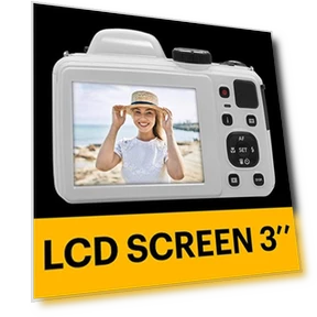 20MP Digital Camera with 42X Optical Zoom — Compact Digital Cameras, KODAK