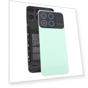 Plastic Back Cover with Camera Lens Cover — Back Covers, ZTE