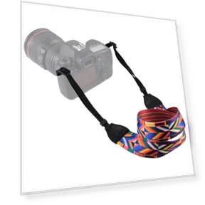 Retro Ethnic Style Multi-color Series Shoulder Neck Strap — Straps, PULUZ