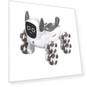 Stunt Remote Control Robot Dog — Interactive Figures & Robots, JJRC