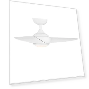 3-Blade Smart Home Ceiling Fan with LED Light Kit — Ceiling Fans, WAC Lighting