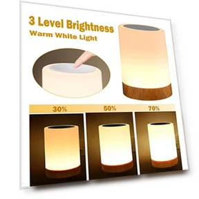 Touch Sensor Night Light Lamp — Night Lights, ROYFACC