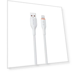 USB to 8 Pin Silicone Data Cable — Cables, WK