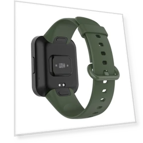 Solid Color Silicone Watch Band — Watch Straps & Bands, Xiaomi