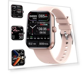 Diabetic Smartwatch with Blood Glucose Monitoring — Smartwatches, Azoiikwd