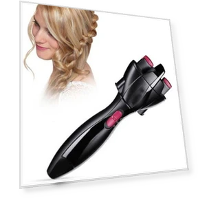 Fast Styling Smart Electric Braid Machine Twist Curling Iron — Curling Wands