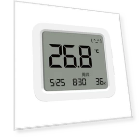 Smart Thermohygrometer 3 - Temperature & Humidity Monitor — Home Climate Control, Xiaomi